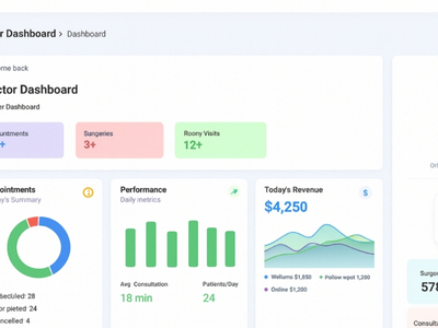 Clinic dashboard