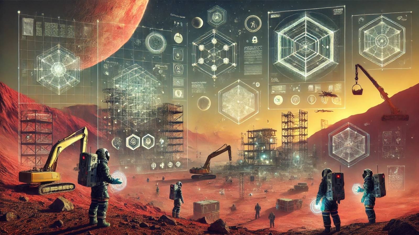 Construction hero — precon to closeout, office to site