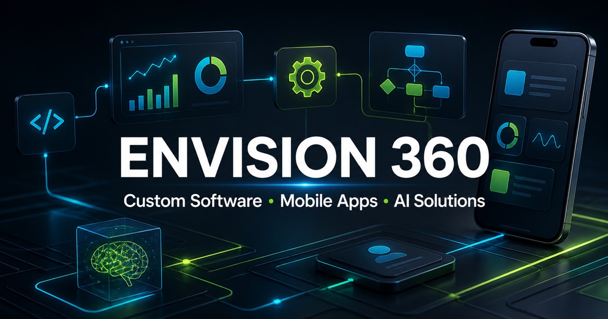 Start a custom software project with Envision 360